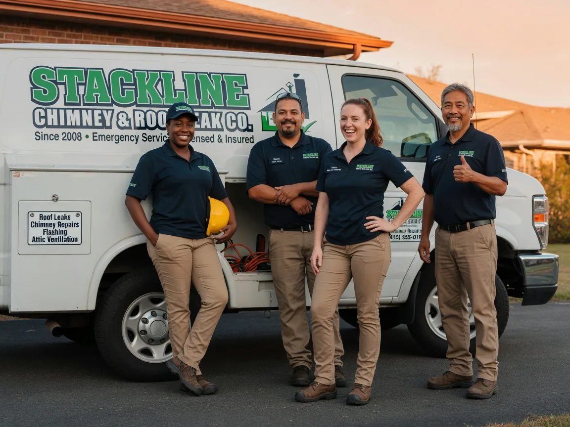 Chimney flashing repair company in Woodlawn, TN